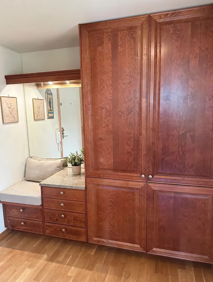 Garderobe inngang